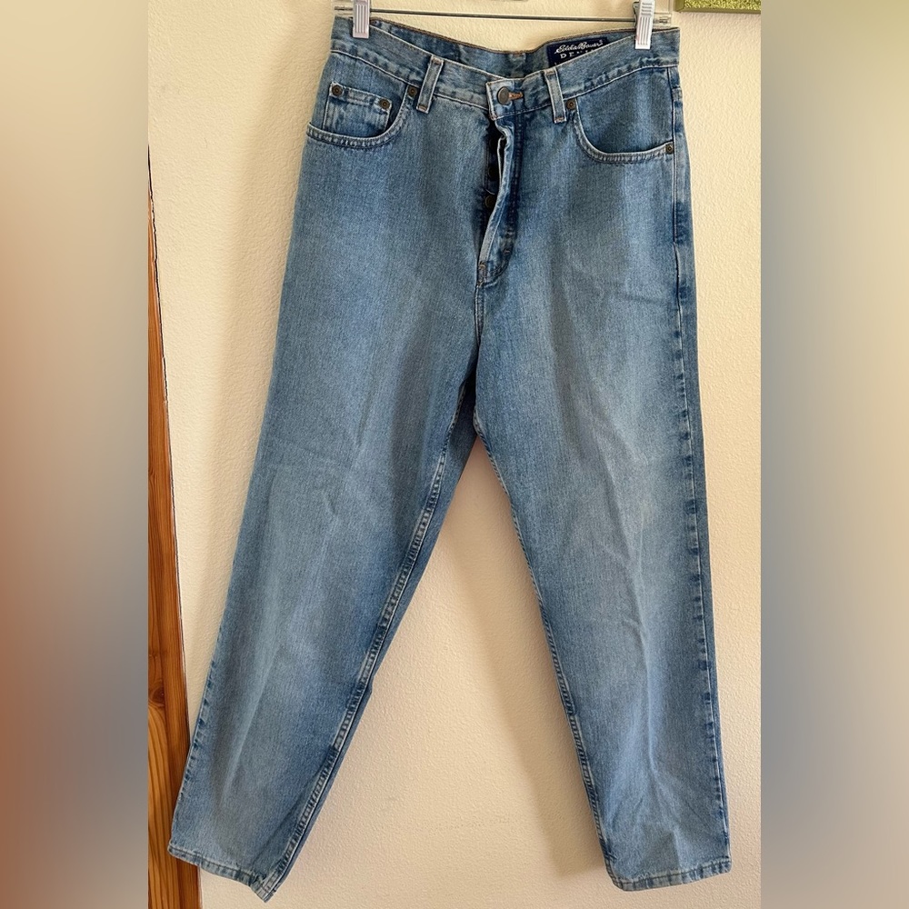 Vintage Eddie Bauer button fly jeans
